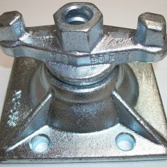 15/17mm Thread Formwork Combi Wing Nut- Galvanised & Casted
