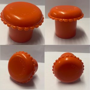 Rebar Safety Caps Orange