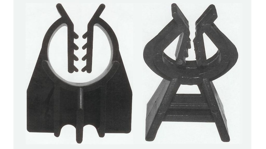 Plastic Rebar Spacer with Rebar Clip 20mm CS20N Rebar, Mesh and