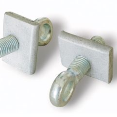 The formwork B and C clamp eye bolt and plate is used to tension and lock the B and C Clamp on the formwork.