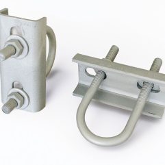 Formwork form tube waler clips connect 50mm form tube walers to the formwork. It may also be used as a U-Bolt to attach tubing to formwork or scaffolding structures.