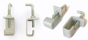 Scaffold board clamps