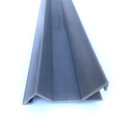 25 x 25mm Plastic combi corner fillet with water drip