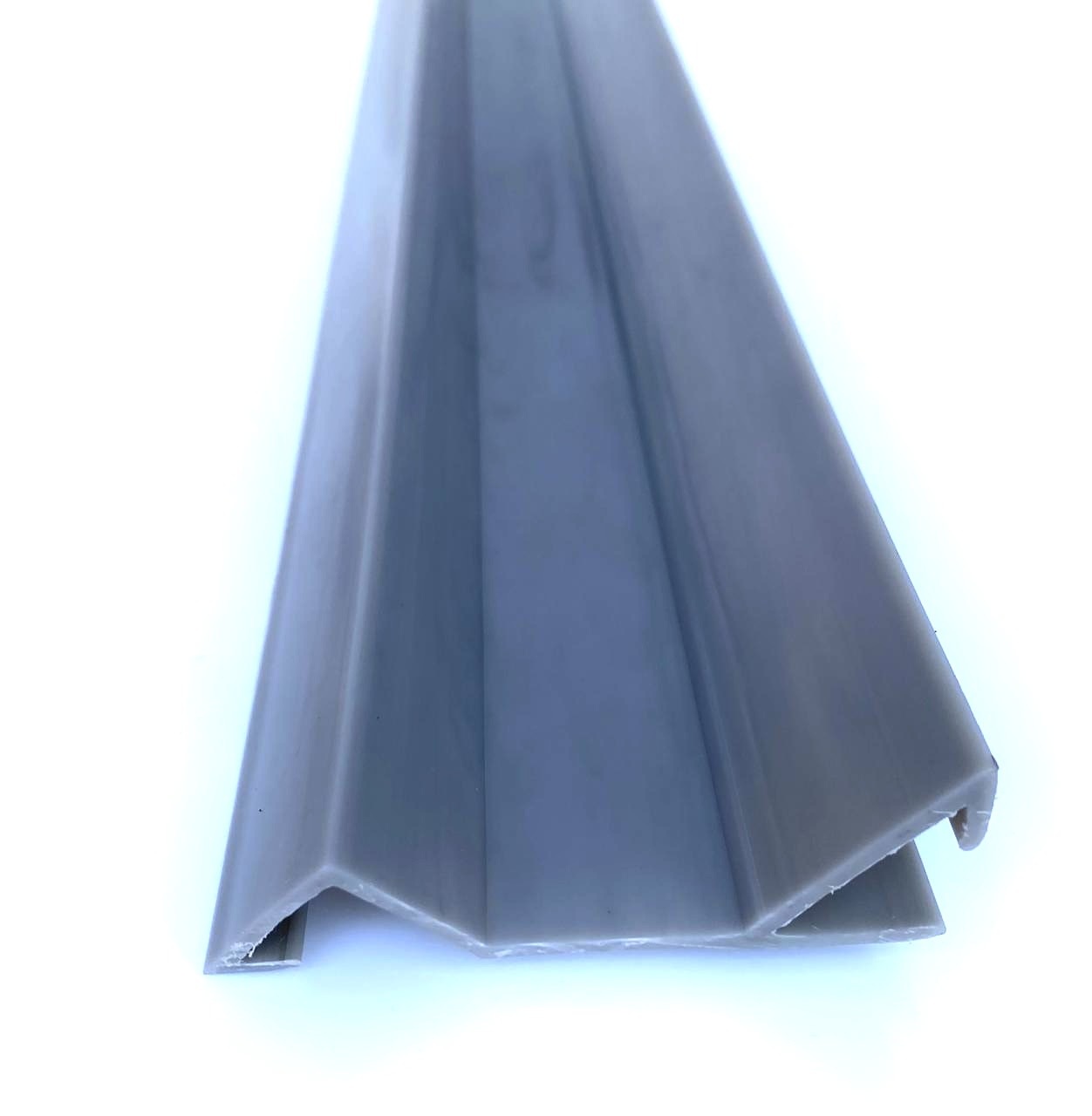25 x 25mm Plastic combi corner fillet with water drip