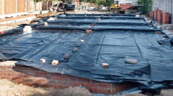 Waterproofing Membrane bed